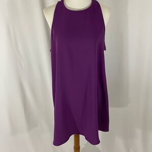 LOFT Purple Sleeveless Dress